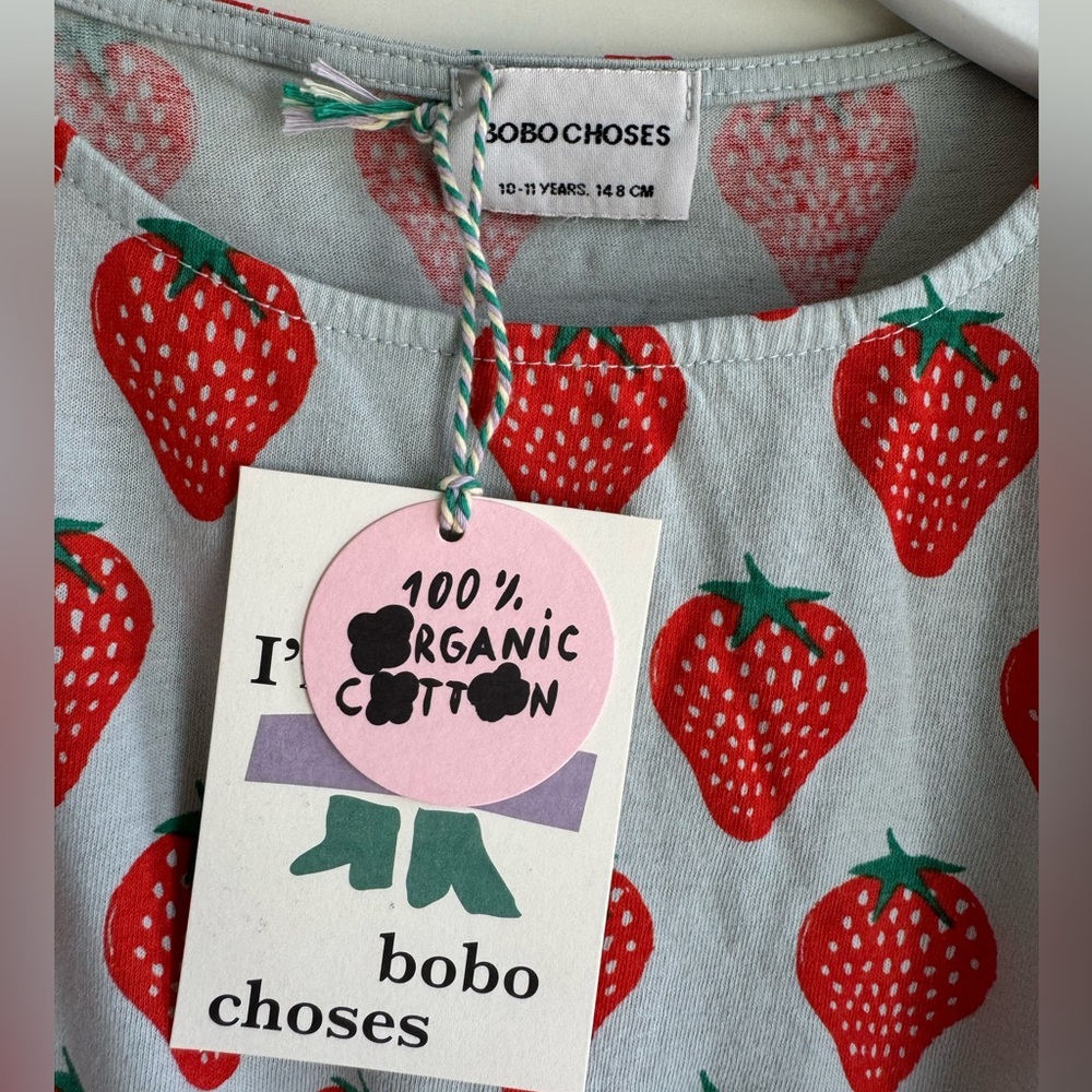Bobo Choses All Over Strawberry Dress